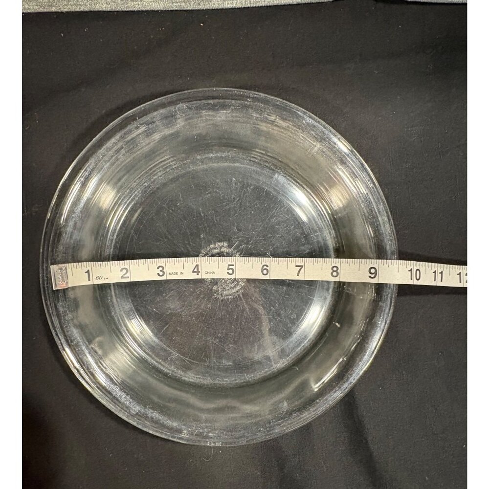 Figgjo Norway Decorative Bowl & Pyrex Glass Plates Set Of 3 Vintage Kitchenware - Picture 14 of 16